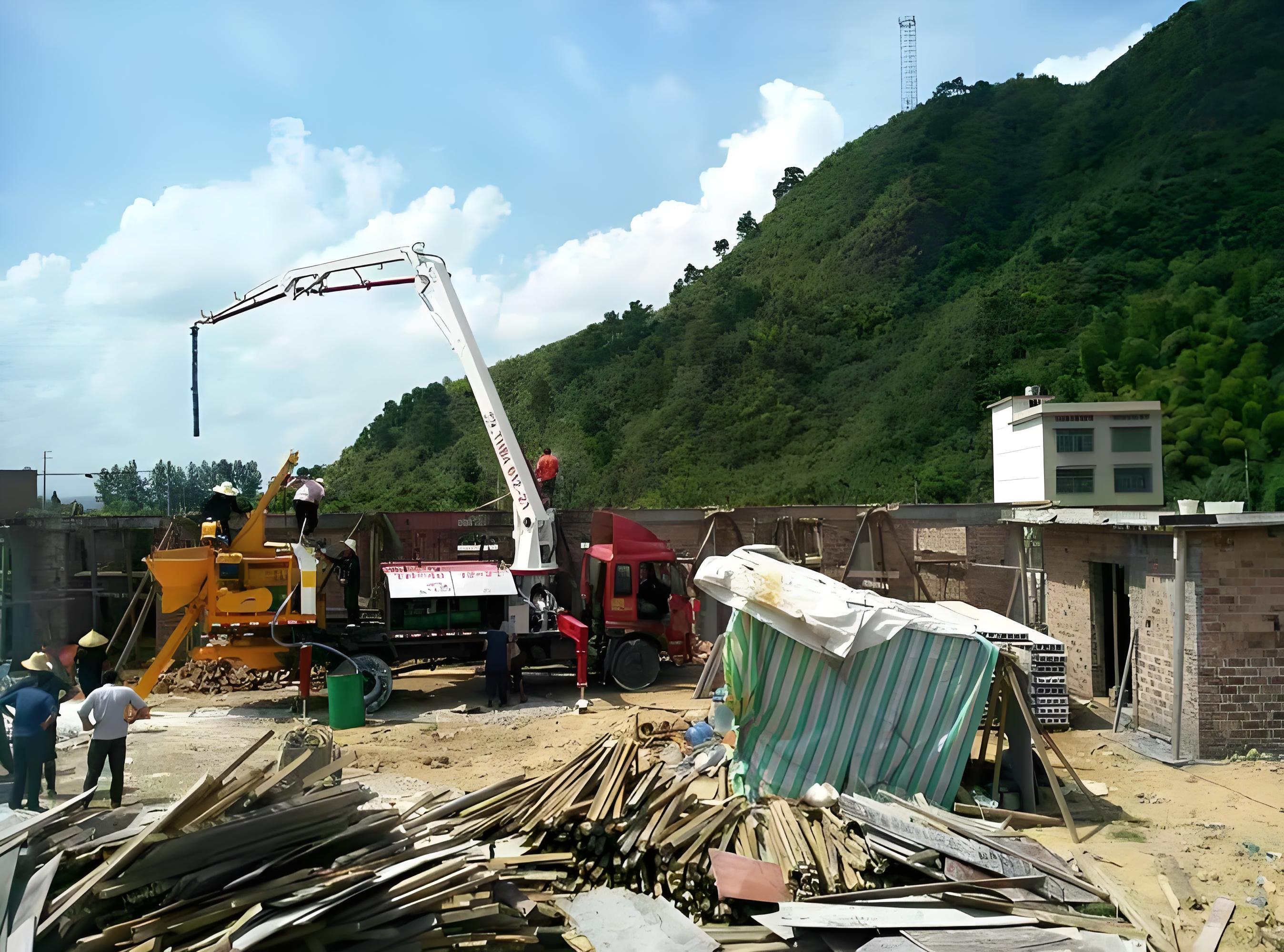 混凝土輸送設(shè)備對于推動農(nóng)村基礎(chǔ)設(shè)施建設(shè)具有重要意義